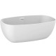SIRENE CUSCO SOLID SURFACE, ΜΠΑΝΙΕΡΑ ΕΛΕΥΘΕΡΗΣ ΤΟΠΟΘΕΤΗΣΗΣ, WHITE MATT SOLID SURFACE, U2-301