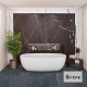 SIRENE CUSCO SOLID SURFACE, ΜΠΑΝΙΕΡΑ ΕΛΕΥΘΕΡΗΣ ΤΟΠΟΘΕΤΗΣΗΣ, WHITE MATT SOLID SURFACE, U2-301