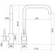 Slovarm Wanda Μπαταρία Κουζίνας Inox 486001