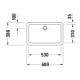 Νιπτήρας DURAVIT VERO 60X38 0455600000