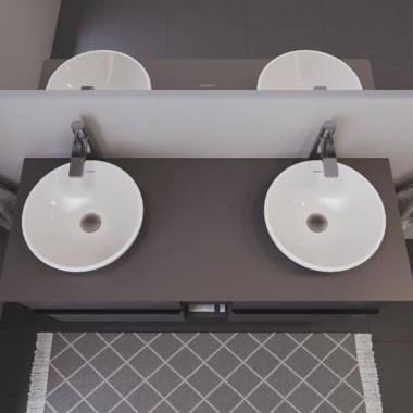 ΝΙΠΤΗΡΑΣ DURAVIT D-NEO ΛΕΥΚΟΣ ΣΤΡΟΓΓΥΛΟΣ Φ40 2371400070