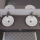 ΝΙΠΤΗΡΑΣ DURAVIT D-NEO ΛΕΥΚΟΣ ΣΤΡΟΓΓΥΛΟΣ Φ40 2371400070