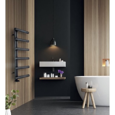 THERMO ACCENT ΘΕΡΜΑΙΝΟΜΕΝΗ ΠΕΤΣΕΤΟΚΡΕΜΑΣΤΡΑ ΜΕ 6 ΣΩΛΗΝΕΣ SILK BLACK, ACC10050-401