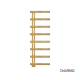 THERMO ACCENT ΘΕΡΜΑΙΝΟΜΕΝΗ ΠΕΤΣΕΤΟΚΡΕΜΑΣΤΡΑ ΜΕ 8 ΣΩΛΗΝΕΣ BRUSHED BRASS GOLD PVD 