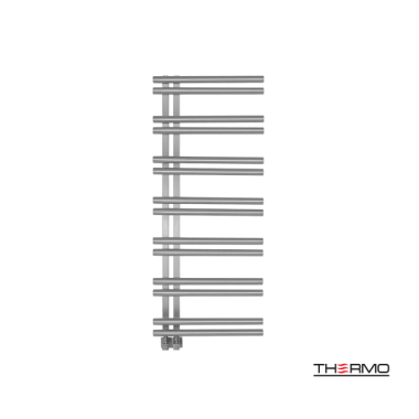 THERMO SOLO ΘΕΡΜΑΙΝΟΜΕΝΗ ΠΕΤΣΕΤΟΚΡΕΜΑΣΤΡΑ ΜΕ 14 ΣΩΛΗΝΕΣ INOX BRUSHED 