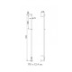 THERMO STILO ΘΕΡΜΕΝΟΜΕΝΗ ΠΕΤΣΕΤΟΚΡΕΜΑΣΤΡΑ, INOX BRUSHED, STL170-111