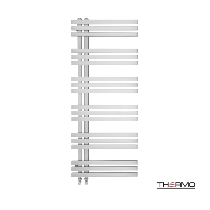 THERMO VIVO ΘΕΡΜΑΙΝΟΜΕΝΗ ΠΕΤΣΕΤΟΚΡΕΜΑΣΤΡΑ ΜΕ 18 ΣΩΛΗΝΕΣ INOX BRUSHED 