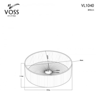 VOSS RING-S ΝΙΠΤΗΡΑΣ ΓΥΑΛΙΝΟΣ, ΧΩΡΙΣ ΥΠΕΡΧΕΙΛΙΣΗ, CLEAR, VL1040-000