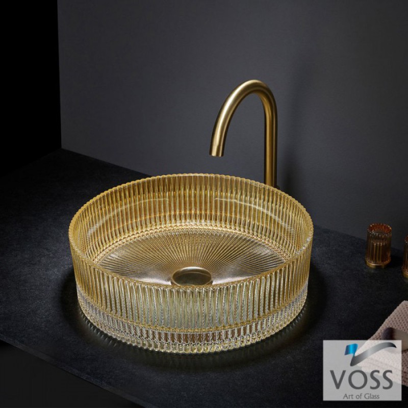 VOSS RING-S ΝΙΠΤΗΡΑΣ ΓΥΑΛΙΝΟΣ, ΧΩΡΙΣ ΥΠΕΡΧΕΙΛΙΣΗ, GOLD, VL1040-200