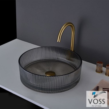 VOSS RING-S ΝΙΠΤΗΡΑΣ ΓΥΑΛΙΝΟΣ, ΧΩΡΙΣ ΥΠΕΡΧΕΙΛΙΣΗ, Grey, VL1040-400