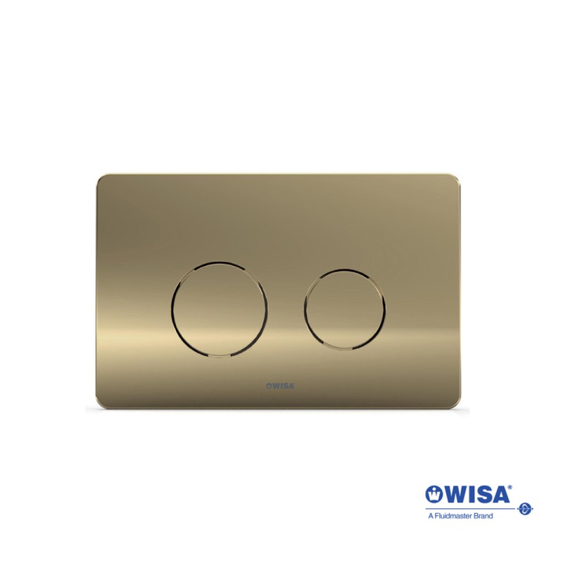 WISA CIRCLE ABS, ΠΛΑΚΕΤΕΣ ΧΕΙΡΙΣΜΟΥ, GOLD BRUSHED PVD, F099-211