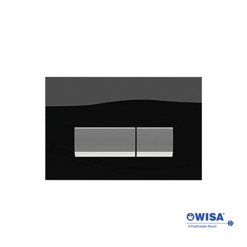 WISA VIVENTE, ΠΛΑΚΕΤΕΣ ΧΕΙΡΙΣΜΟΥ, BLACK GLASS/CHROME, F390-400