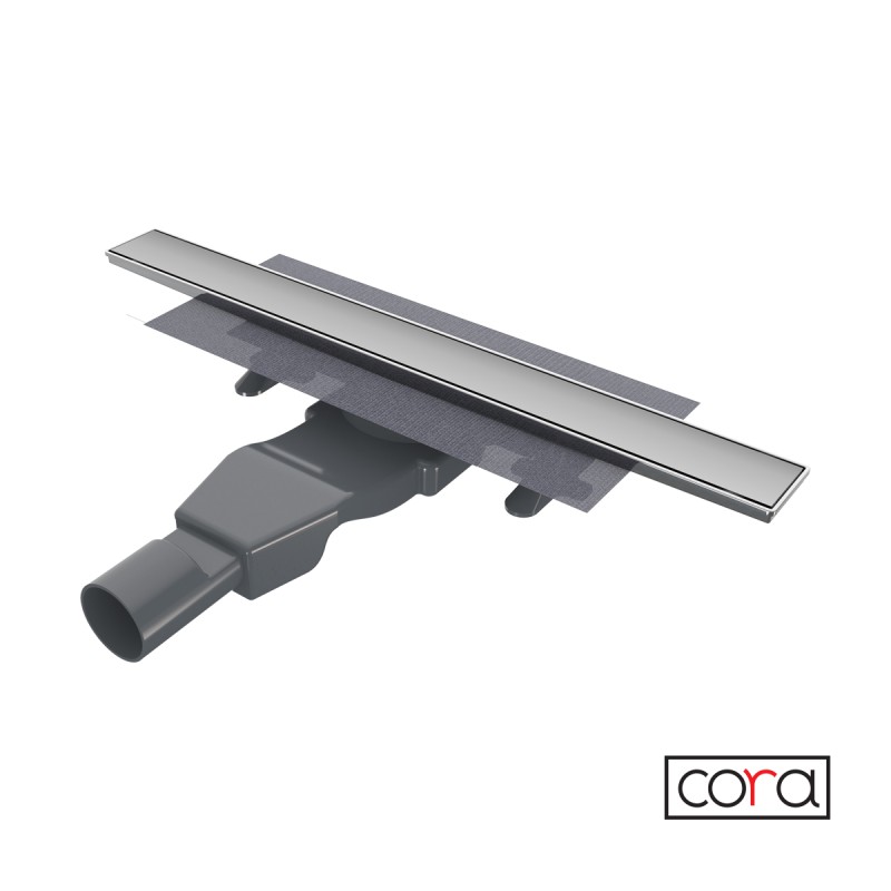CORA ZIP, ΚΑΝΑΛΙ ΝΤΟΥΣ, INOX, 60 CM, 88060