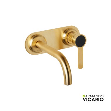 Armando Vicario Μπαταρία Εντοιχισμού Νιπτήρος Lumiere Gold Brushed 516045-201