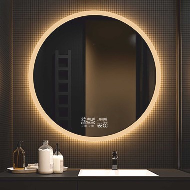 Bathroom mirror  i-Mirror Round - Led